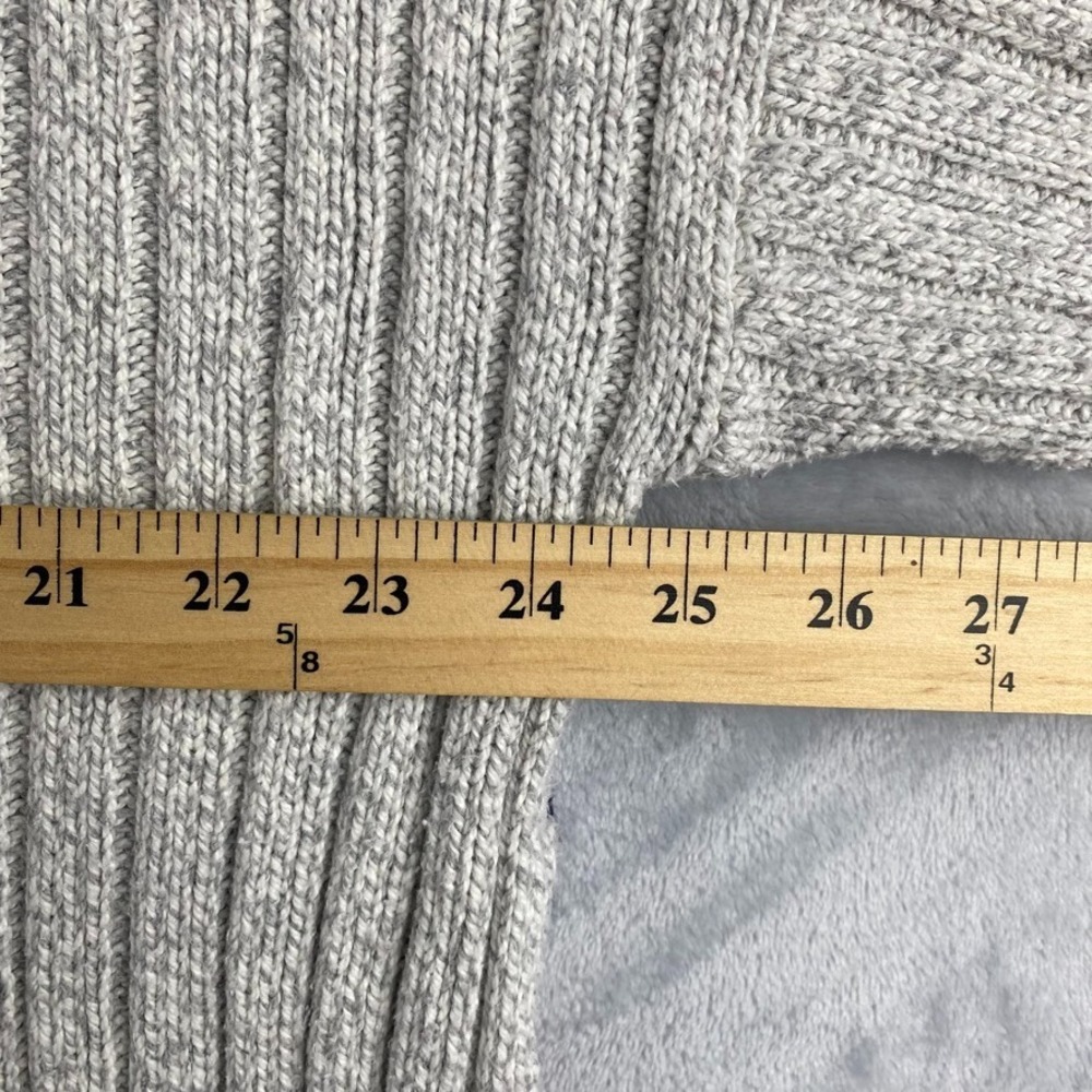 Vintage Club Room Sweater Men XL Ivory Cream Plaid Crewneck Pullover Made In USA - Picture 6 of 8